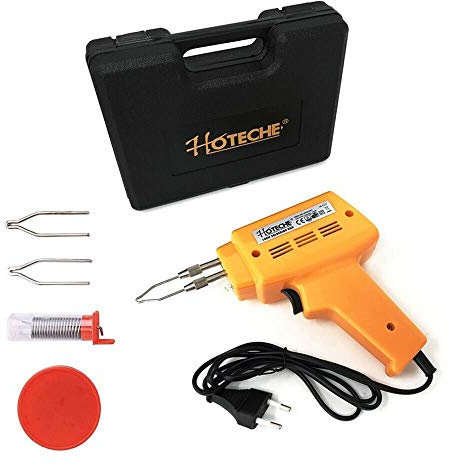 Gloriashoponline SALDATORE ISTANTANEO PISTOLA SALDATRICE FILO A STAGNO PER SALDATURE 100 W