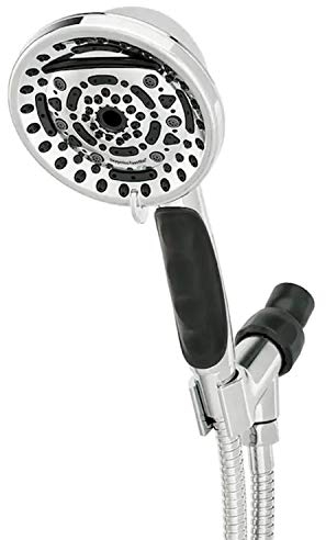PowerMax Duschkopf mit 9 Strahlen, Chrom