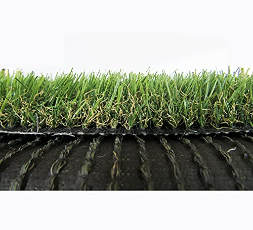 Erba Prato Sintetico Artificiale per Tappeto Manto Erboso effetto realistico da giardino (Spessore 35 mm, Rotolo 2x10 metri (20 mq))