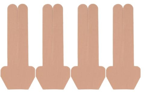 Sports Tape, High Elasticity Multipurpose Waterproof 4pcs Strong Adhesive Sports Tape for Sport Trainers (Skin Color)
