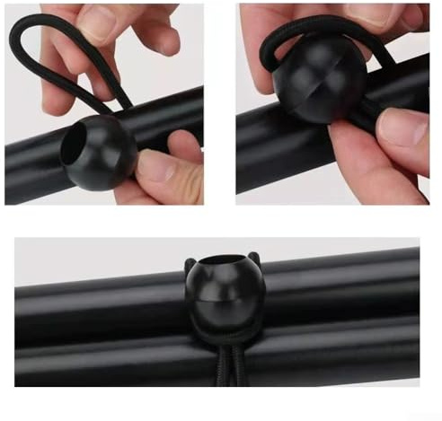 EXTRWORY Schnelle und sichere Befestigung von Windsäcke und Fahnen mit Fahnenmast-Clips, 10er Set, 75EL4I232WQ7S4CM9F8M