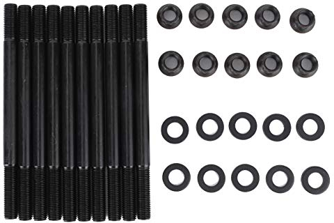 Brilluxa Zylinderkopf-Stehbolzen-Set, 1,6 l, D16Y, D16YZ, D16Y7, D16Y8, SOHC, kompatibel mit 1996–2000 Civic – Motorkopf-Stehbolzen-Ersatz-Set