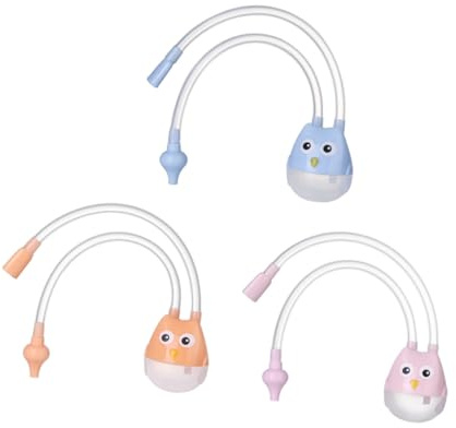Hohopeti 3piezas Aspirador Antirreflujo Limpiador Para Bebés Aspirador De Moco Para Limpieza Casa