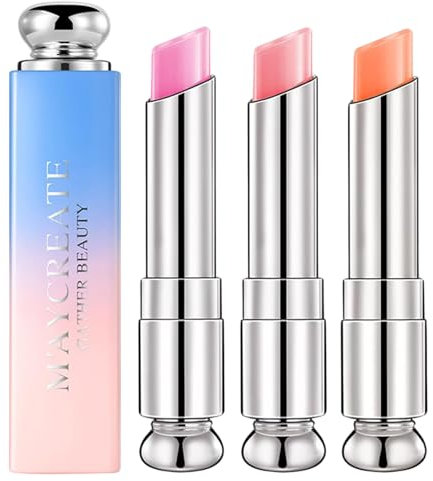Jelly Lipstick - Colour Changing Nutritious Moisturizer Lip Repair Gifts For Teenage Girls - 3pcs Tinted Natural Protection