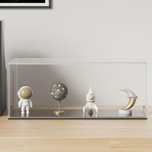 Xichuzi Vitrine Transparent 34x16x14 cm Acryl, Glasvitrine, Vitrinenschrank, Schrank, Display Case, Sammlervitrine, Glassvitrinenschrank - 154901