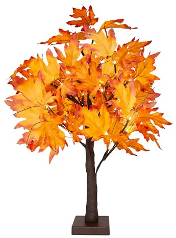 Benross 60cm Autumn Maple Tree Light with 24 Warm White LEDs