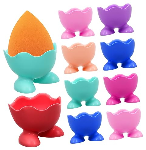 Zerodeko 1 Juego Hueveras De Silicona para Huevos Cocidos para Cocción Al Vapor Microondas Colores Aleatorios Utensilios Prácticos para Cocina Color Aleatorio 10 Piezas