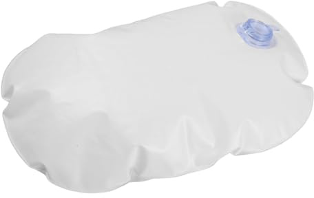 HONITANO Cojín Inflable para Asiento de Bañera con Ventosas Antideslizantes Ergonómico y Ligero Almohadilla de SPA para Baño Casa y Hotel Diseño Adaptable al Cuerpo