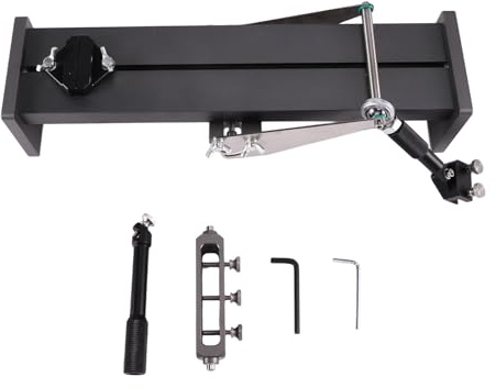 Ounfhtrttk Telaio per Affilare Coltelli per Forbici, Pialle, Scalpelli, Affilatore Professionale Ad Angolo Fisso, Pietra per Affilare, Utensili da 320 Mm