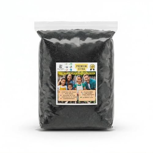 Leonardita 1kg.100% Natural - Abono orgánico Rica en Ácidos Húmicos y Fúlvicos - Fertilizante Bioestimulante para Jardinería, Agricultura, Hidroponía y Plantas de Interior Mejora raíces
