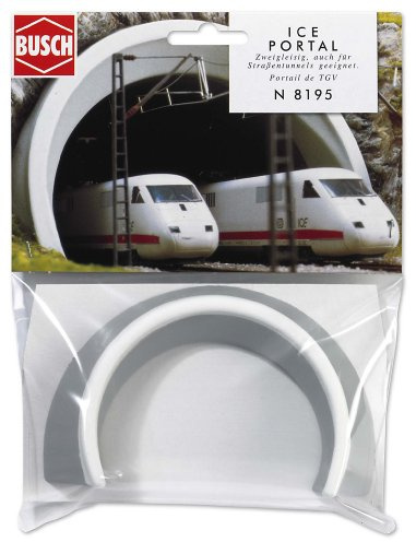 Busch Environnement - BUE8195 - Modélisme Ferroviaire - Entrée de Tunnel Voie - Echelle HO
