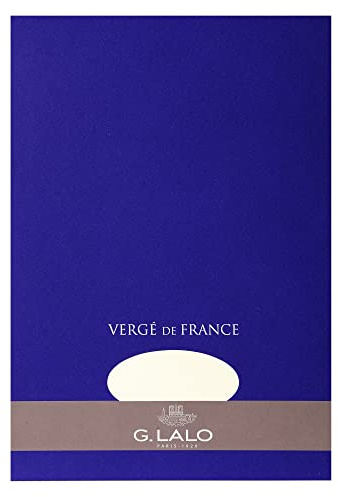 G. Lalo Verge De France Paper Pad, A4, 100g - White, 50 Sheets