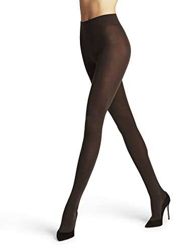 FALKE Women's Softmerino Tights Wool Cotton Breathable Climate-Regulating