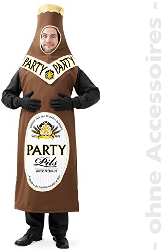 FRIES 14174 Kostüm-Großer Durst-Bierflasche-Gr. XXL