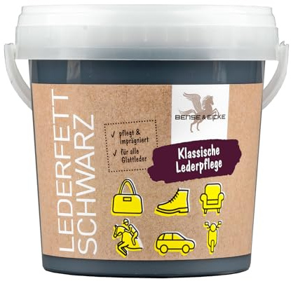 Lederfett schwarz 1000 ml von Bense&Eicke