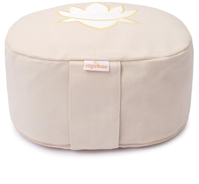 Yogabox Meditationskissen/Yogakissen Lotus oval