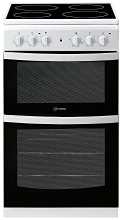 Indesit Freestanding ID5V92KMW 50cm Electric Cooker - White