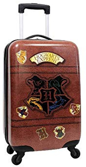 Fast Forward 21 Harry Potter suitcase - Hogwarts Express Hard Sided Tween Spinner Travel Trolley Kid Carry On Luggage With Wheels