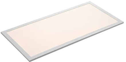 Lindby LED Panel Stenley (Modern) in Weiß (1 flammig,) - Bürolampe Deckenlampe Deckenleuchte Lampe Küchenleuchte