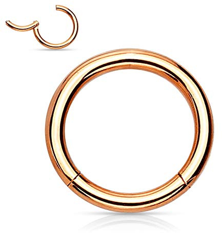 Treuheld® | Segmentring-Clicker aus Chirurgenstahl | 67 Größen