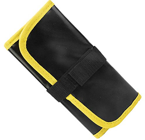 Alomejor Aufbewahrungstasche für Angelgeräte Tragbare Roll-up-Angelköder für Großwild Löffel Köder Jigs Cast Lure Schutzbeutel Taschen für das Angeln im Freien