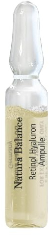 Retinol Hyaluron Ampullen 15 Stück a 2 ml Serum hochdosiert Anti Falten Hyaluronsäure Gesicht B5 Vitamin A steril vegan Made in Germany