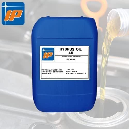 Olio Idraulico Anti Usura IP HYDRUS OIL 46 Tanica da 20 Litri 18Kg