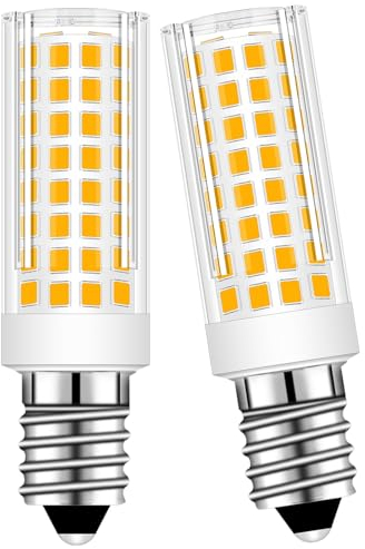 XIMNCHNI E14 LED Lampe warmweiß,9W LED Birne,8W E14 Glühbirne Led Mais Birne,LED Leuchtmittel,Ersatz 60W 65W 75W Halogenlampe,AC 220-240V,2 Pack