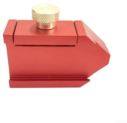 Righello angolare per la lavorazione del legno in lega di alluminio, per misurazioni accurate e marcatura lineare (rosso)