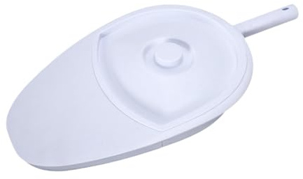 Sharplace Elderly Bed Pan Pee Container with Cover Large Capacity Reusable Thickened Multipurpose Toilet Bowl for Home Use Bed Bound