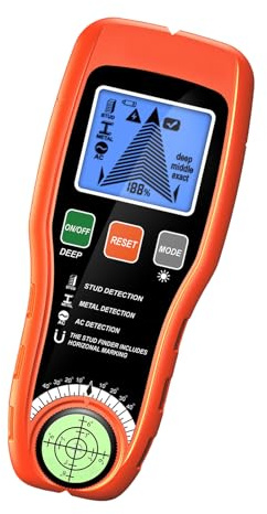 Scanner d'alimentation du Tuyau De Fil Métal Détection Paroi À Main Léger pour Une Utilisation À Domicile Et Professionnel avec des Capteurs Haute Sensibilité Capteurs Sensibilité