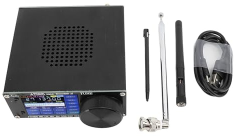 Receptor de Radio Gearwell, Receptor FM LW MW, Receptor de Radio de Banda Completa SSB DSP con Función Bluetooth de LNA de decodificación CW WiFi Rtty