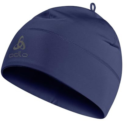 Odlo Mütze für Herren und Damen Polyknit Fan Warm | Winter Sportmütze mit Länderflagge | Beanie