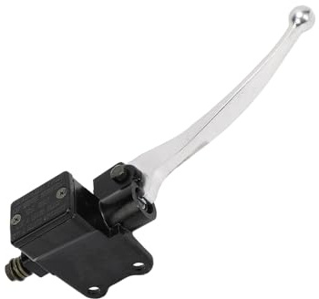 BONKZEBU Levier de Frein de Moto Noir avec Effet de Freinage Fiable pour Scooter PX 125 200 Star Stella LML 4T, Matériau Métallique, Levier D'embrayage de Maître-cylindre de Frein Droit pour une