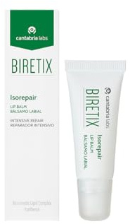 Cantabria Labs – Biretix Isorepair Bálsamo Labial – Reparador Intensivo 10 ml – Hidratación y Cuidado de Labios Secos y/o Sensibilizados por Tratamientos con Retinoides orales