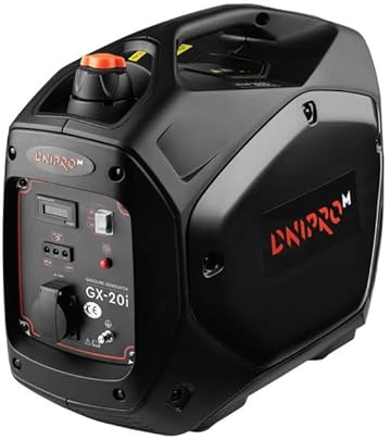 Dnipro‑M Generador Inverter 2000W, Onda Sinusoidal Pura, Modo ECO, Motor 3,35 CV, Depósito 4,1 L y Protección Completa – GX‑20I