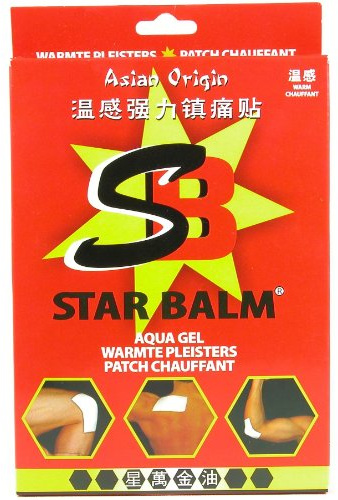 Star Balm Warme Pflaster, 4 Stück