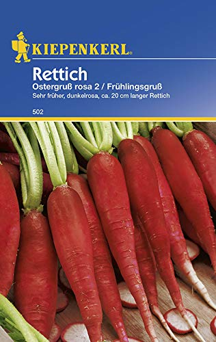 Kiepenkerl 502 Rettich Ostergruß rosa 2 / Frühlingsgruß (Rettichsamen)