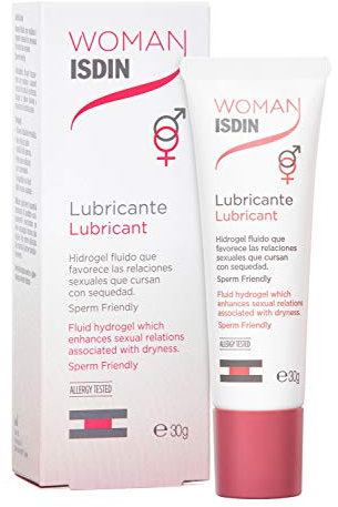 ISDIN Woman Lubricante, Hidrogel para Favorecer las Relaciones Sexuales que Cursan con Sequedad, Alivio de las Molestias Causadas por la Sequedad, 30 g