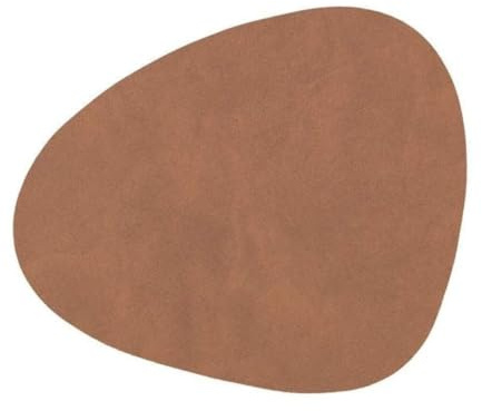 LindDNA Glasuntersetzer Curve, 11x13 cm, in der Farbe Braun, 981184