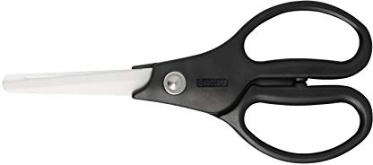 Keramik Küchenschere, Keramik/Kunststoff Schwarz, Weiß