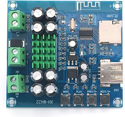 DollaTek XH-M422 DC12-24V TPA3116D2 50W + 50W Bluetooth 4.0 amplifier board With Bluetooth U disk TF card player