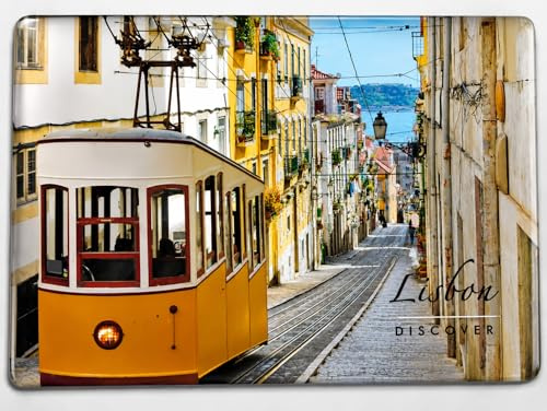 Lissabon -Portugal-Souvenir-Kühlschrankmagnet Fridge Magnet, Reiseandenken 061207