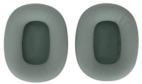 Replacement Ear-Pads, Soft Memory Foam Headphone Earmuffs, Replacement Ear Cushion Kit, Leather Earpads Earmuffsrs For Airpod MAX Headset234, Extra Durability(green)