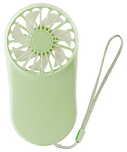 Fopytu Ventilador De Mano Mini Ventilador Portátil Potente Ventilador Pequeño Velocidad De Ventilador USB Ajustable para Viajar En Casa Aire Libre