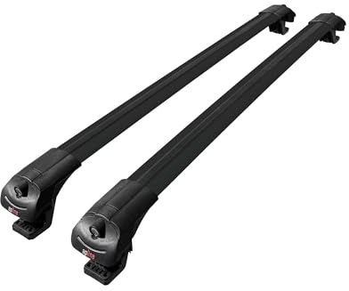 Apline Compatibile con Dacia Duster 2014-2018 Barre Portatutto ACE-1 Portapacchi Barre Tetto NERO