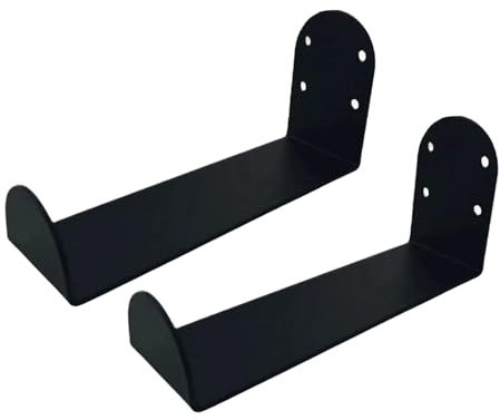 JISADER Skateboard-Regal, Surfbretthalter, Wakeboard-Rack, Unterstützung für Display, Snowboard-aufhänger für Skateboard, Schlafzimmer, Garage, 2Stk