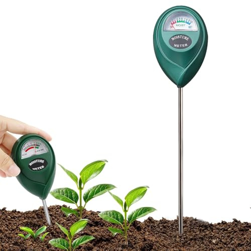 Soil Moisture Meter-Garden Soil Humidity Meter for Outdoor, Plant Water Monitor, Hygrometer Sensor for Gardening, Farming, indoor & outdoor plants-Potting, Gardening Tools, No Batteries Required
