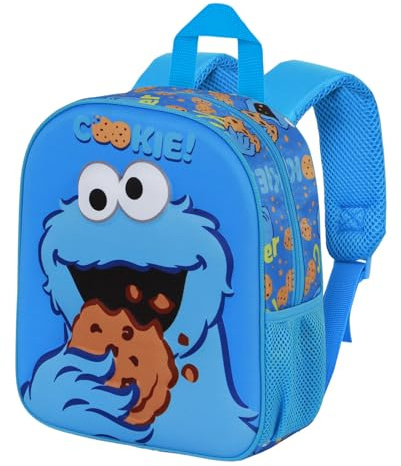 KARACTERMANIA Unisex Kinder Sesamstraße Elite 3d Rucksack 25 x 30 cm Sesame Street (1er Pack)