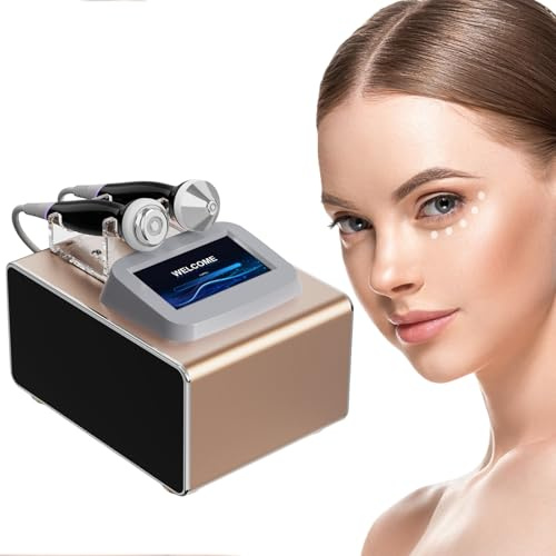 Elitzia Augenmassagegerät für Tränensäcke und Augenringe, 2-in-1 Gesichtslifting- und Straffungsgerät, Gesichtsformung, Konturierungsmassagegerät, reduziert feine Linien, Falten, Schönheitssalon